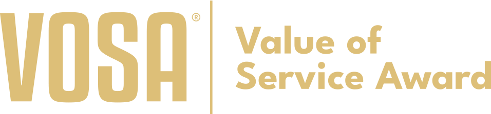VOSA - Value of Service Award logo